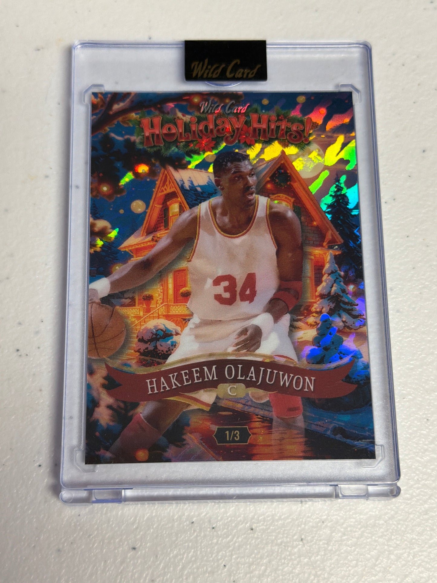 Hakeem Olajuwon 1/3 Holiday Hits