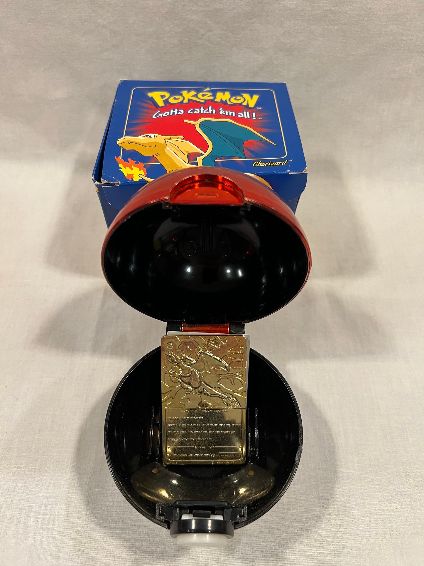 23k Gold Plated Pokemon Cards Complete Set Burger King Exclusive 1999