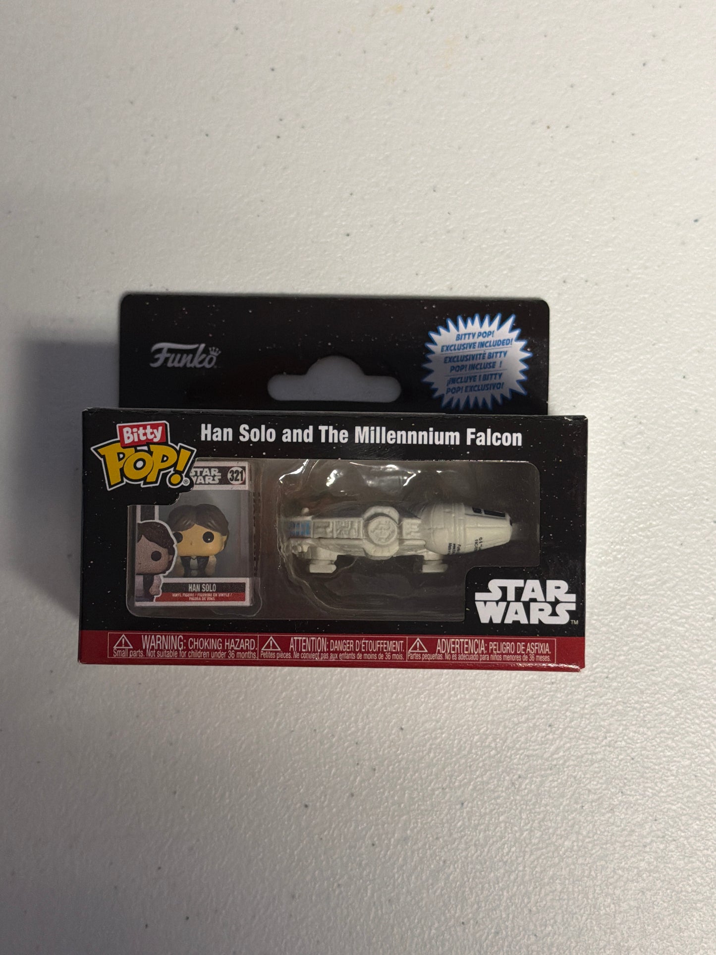 Han Solo and the Millennnium Falcon