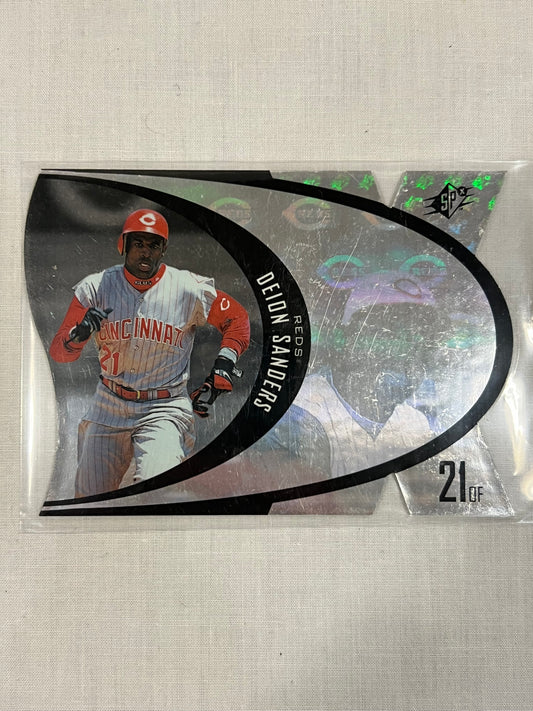 Deion Sanders Spx Hologram Die Cut
