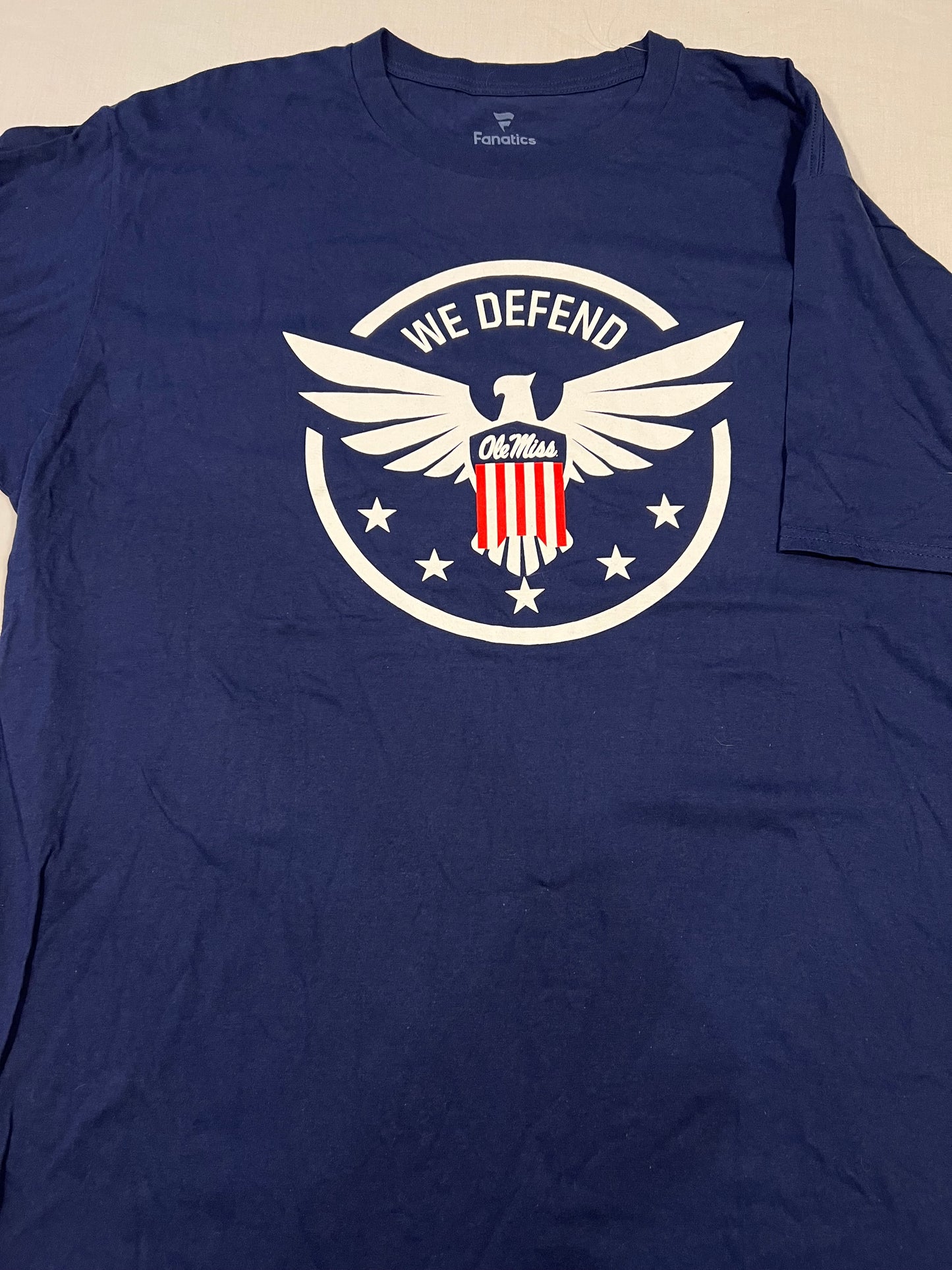 Ole Miss Military Appreciation Mens XL T-Shirt