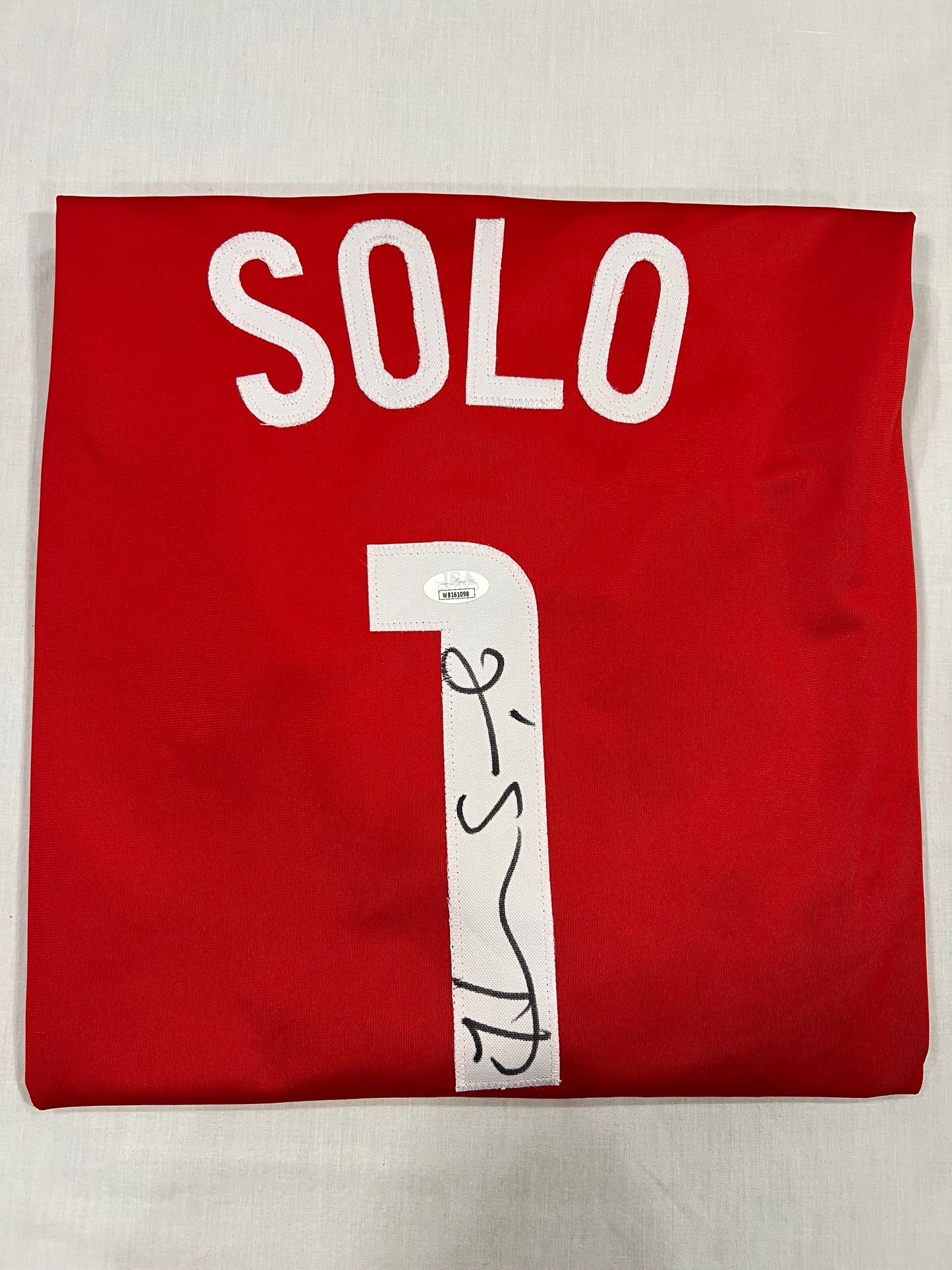 Hope Solo Signed USWNT Jersey