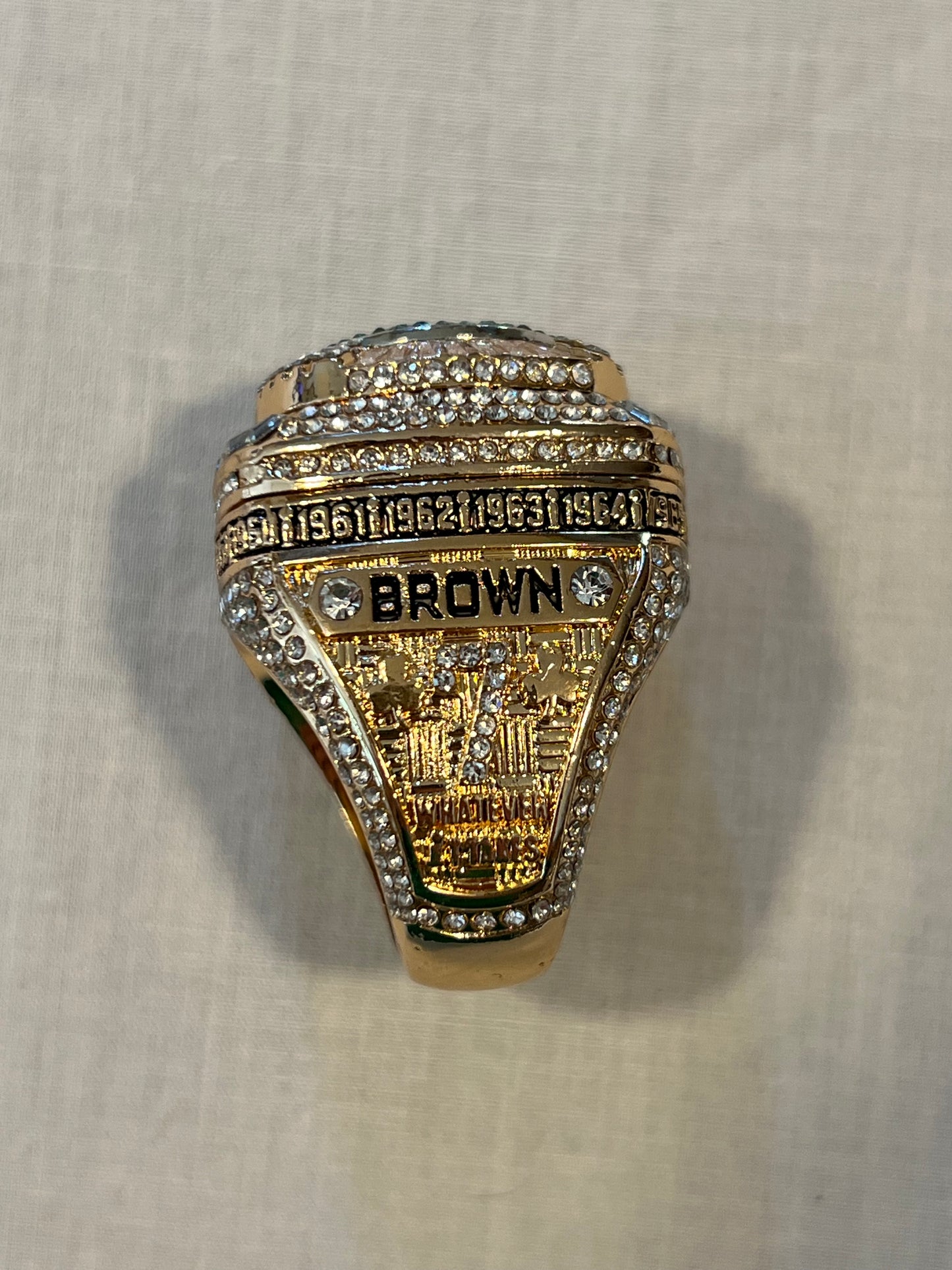 Jaylen Brown Celtics 2024 NBA Champs Replica Ring