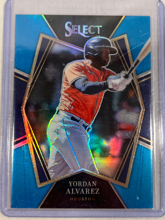 Yordan Alvarez Premier Level Select Blue /149