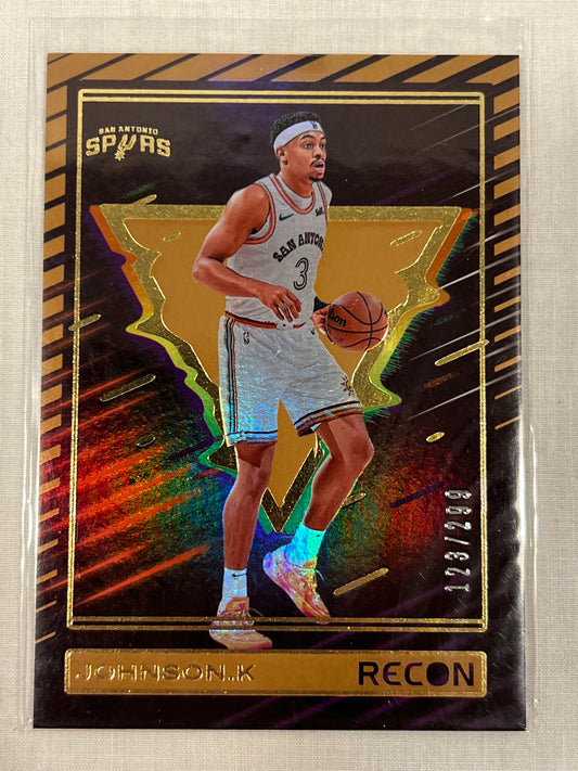 Keldon Johnson Yellow Recon /299