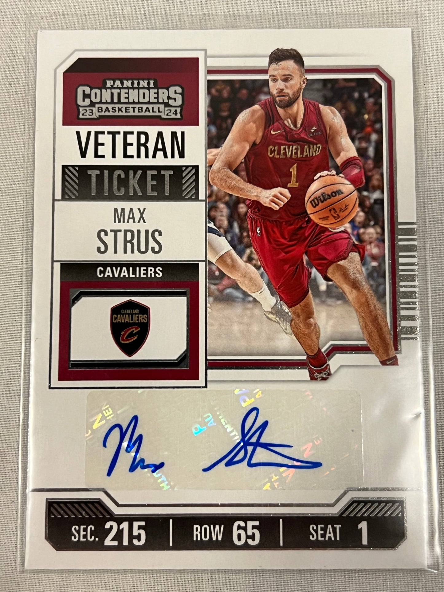 Max Strus Veteran Ticket Auto