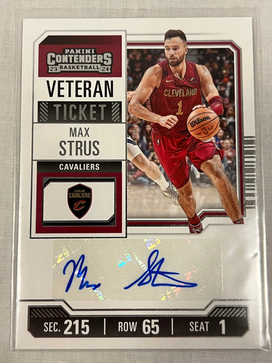 Max Strus Veteran Ticket Auto