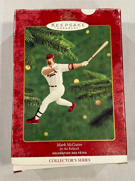 Mark McGuire Hallmark Ornament