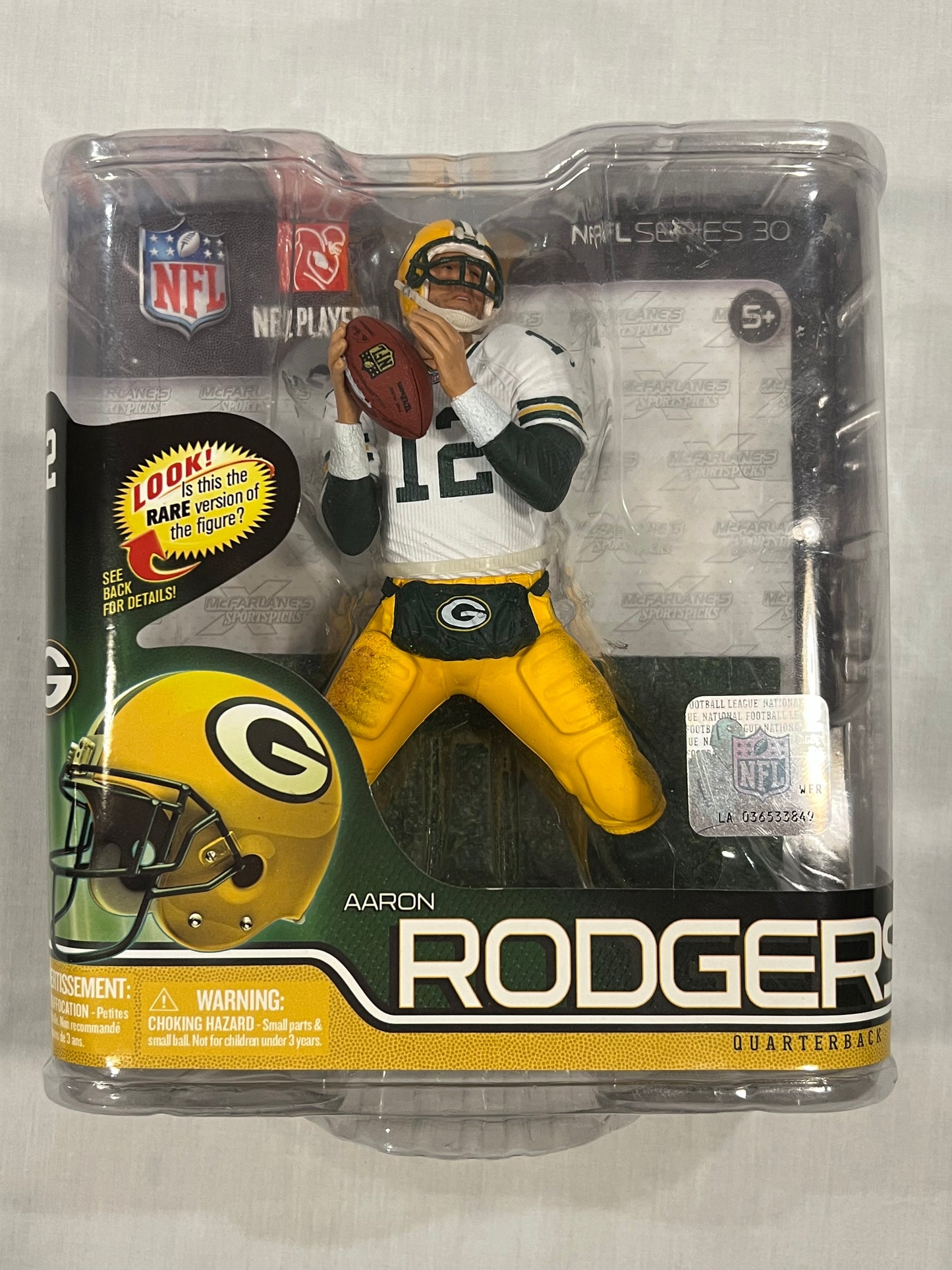 AAron Rodgers Packers Figure