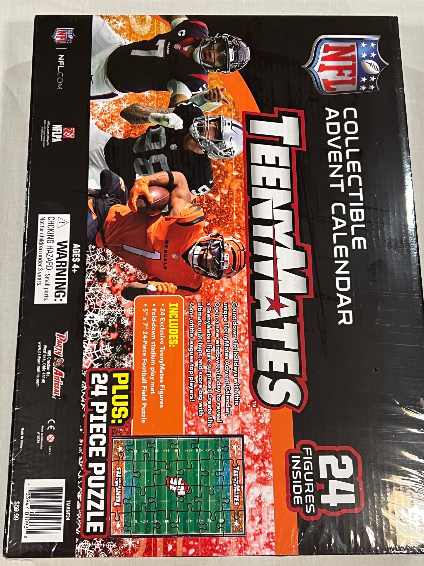 NFL 2024 Teeny Mates Advent Calendar