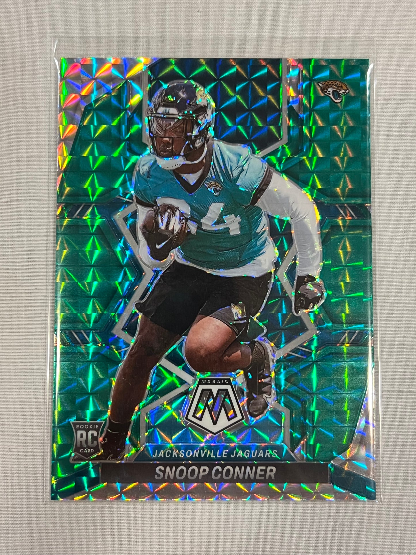 Snoop Connor Green Mosaic Rookie
