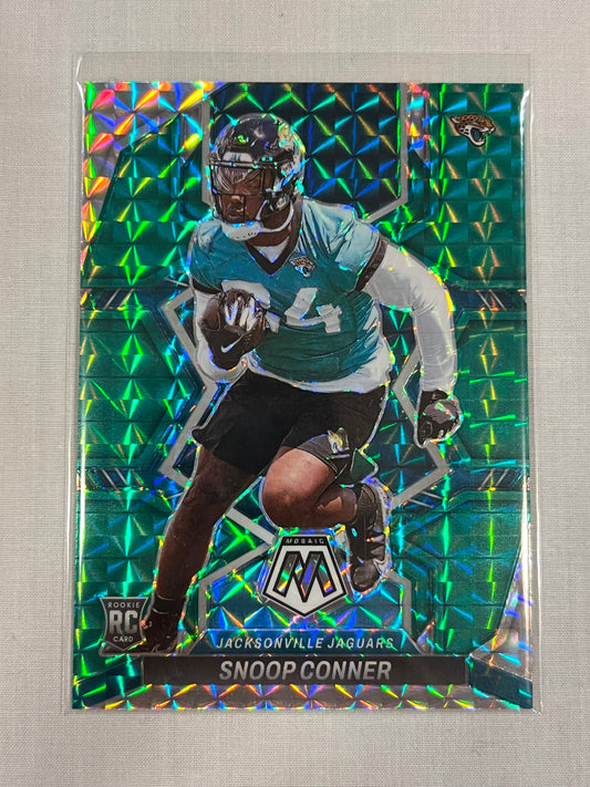 Snoop Connor Green Mosaic Rookie