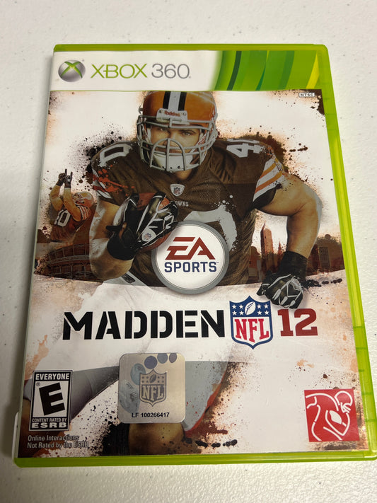 Madden 12 XBOX 360