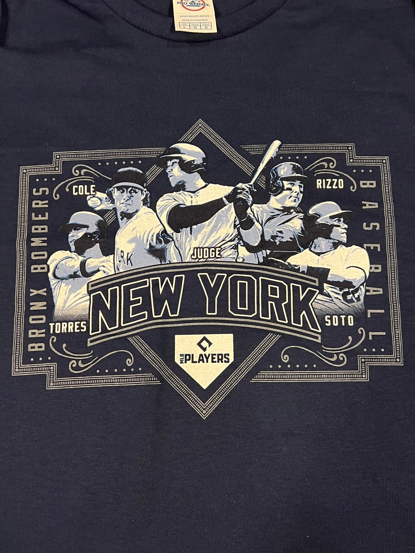 New York Yankees Players Mens Large T-shirt