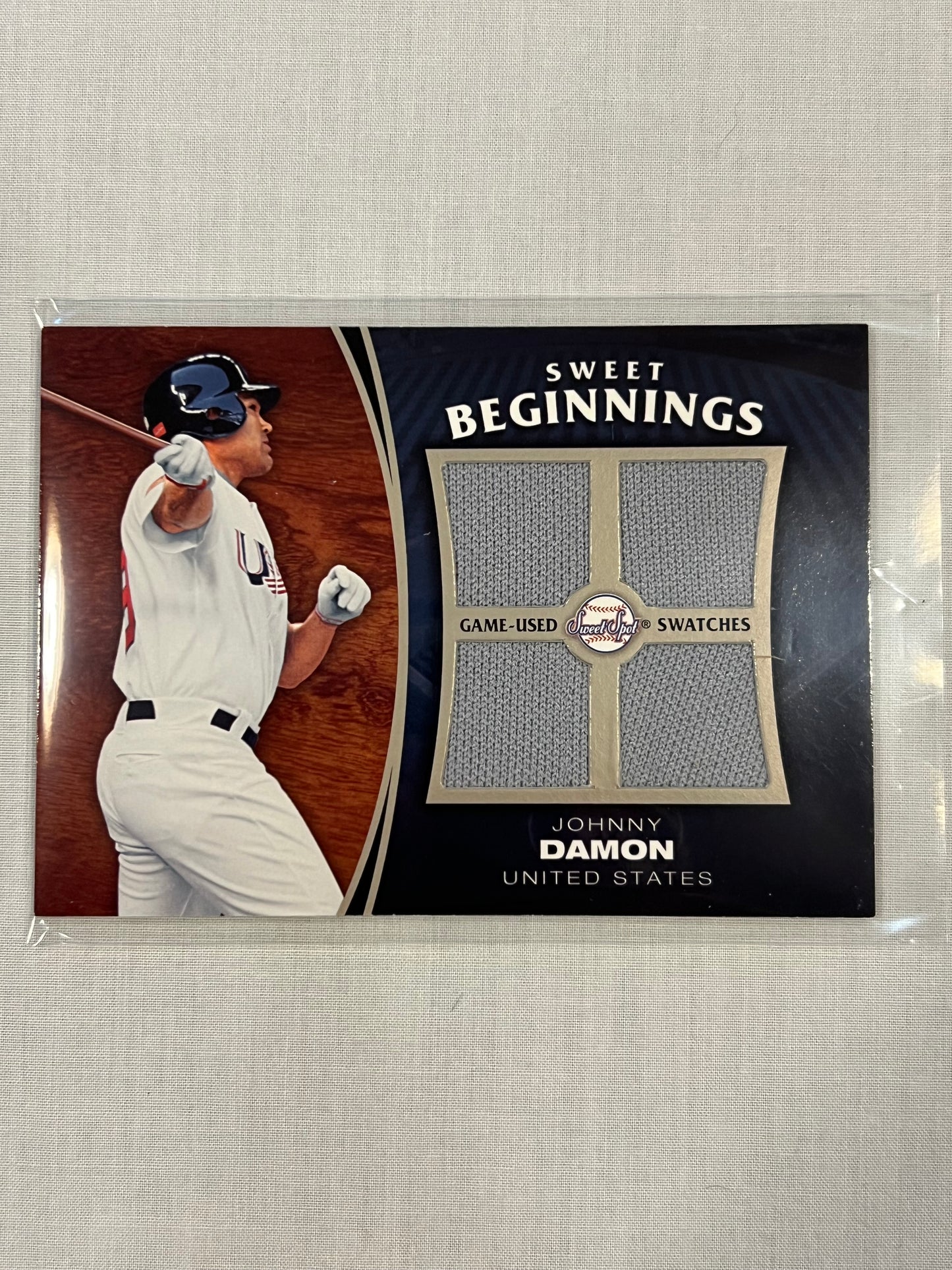 Johnny Damon Team USA Patch
