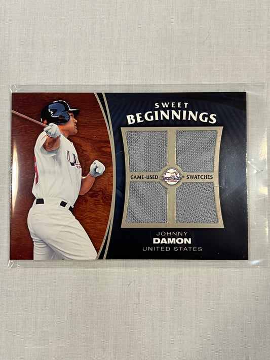 Johnny Damon Team USA Patch