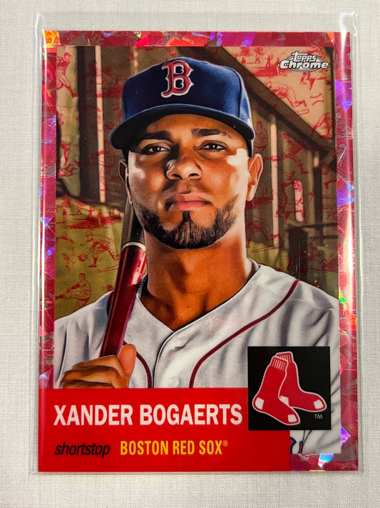Xander Bogaerts Chrome Red /100