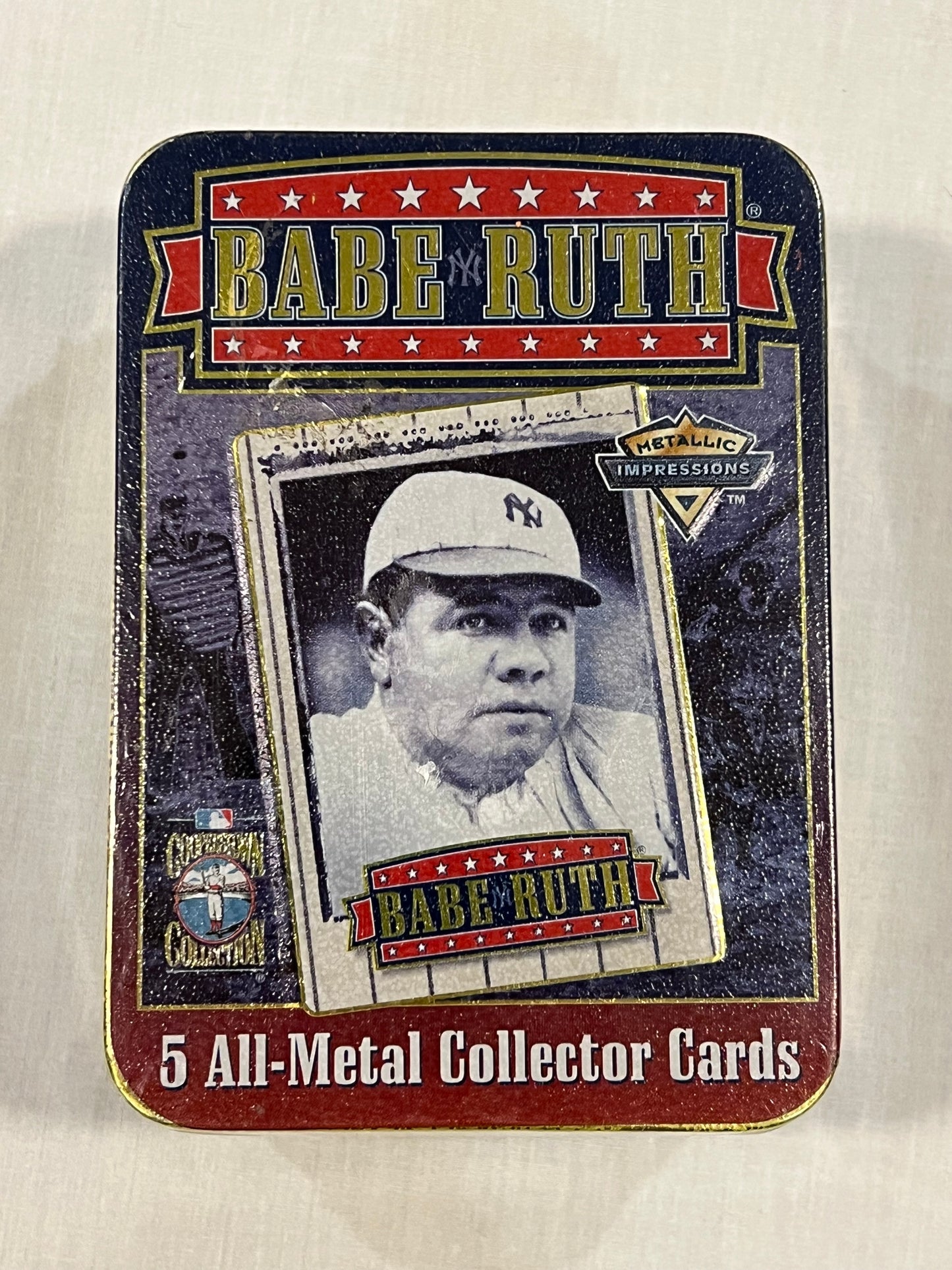 Babe Ruth Metal Cooperstown Collection