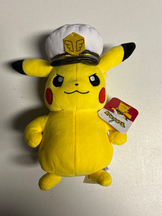Captain Pikachu Plush