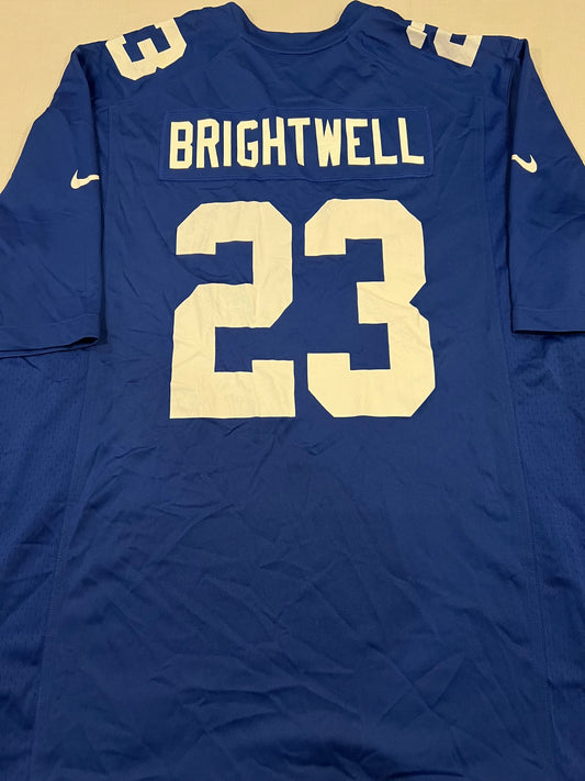 Gary Brightwell NY Giants Mens XL Jersey