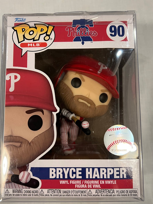 Bryce Harper Philadelphia Phillies w/ Protective Case