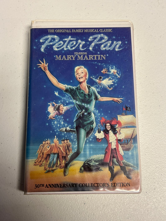 Peter Pan starring Mary Martin VHS