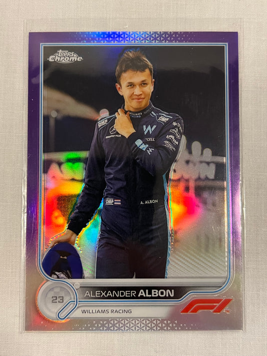 Alexander Albon Chrome Purple /399