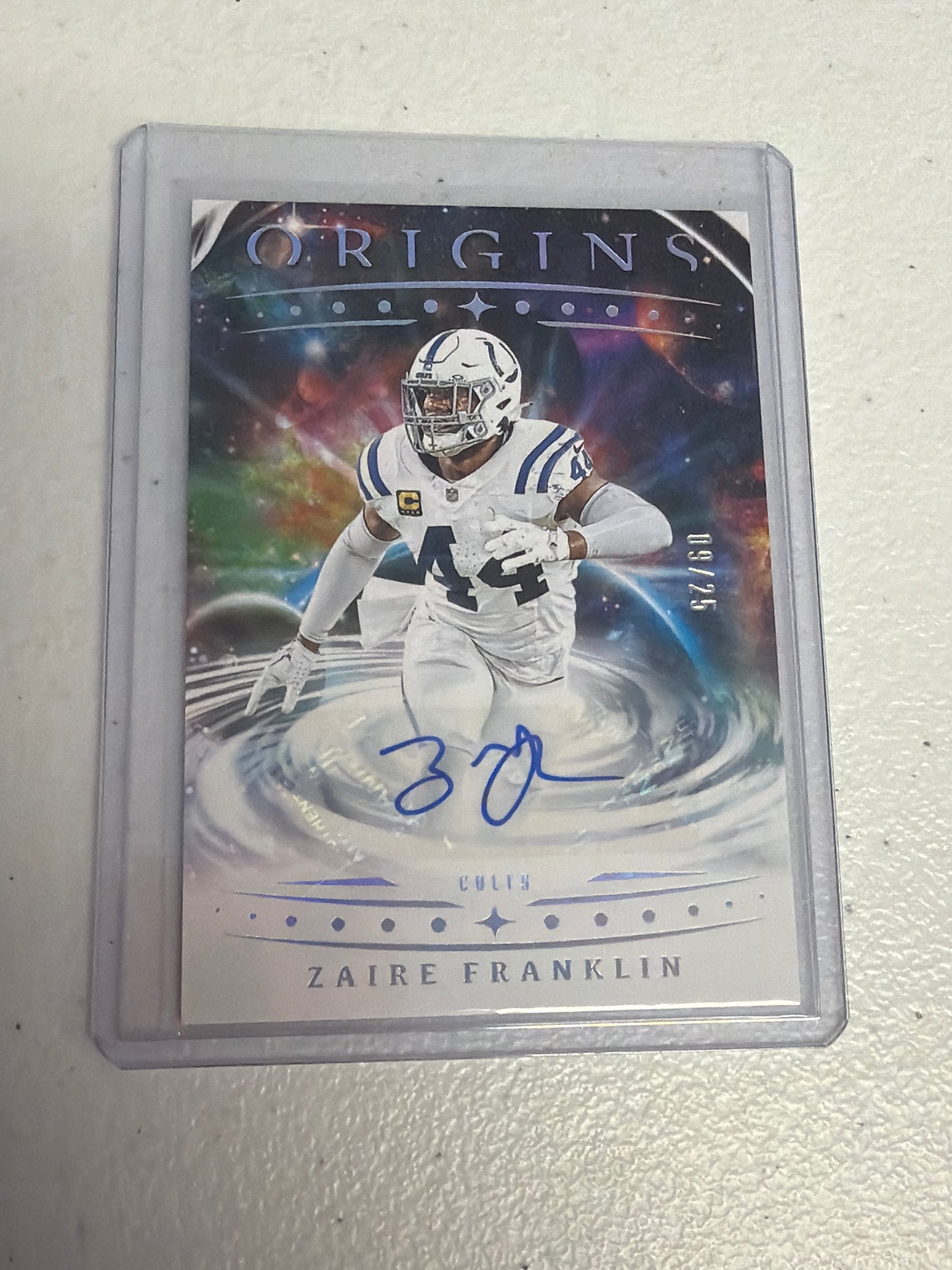 Zaire Franklin Auto /25