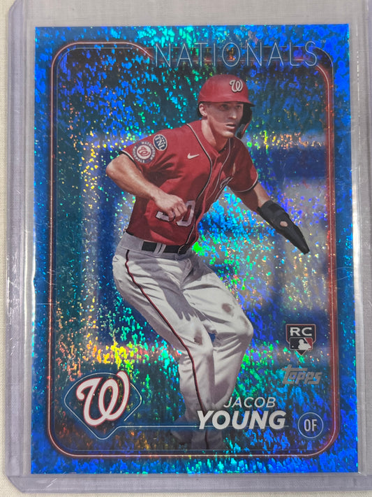 Jacob Young Blue Chrome Rookie /999