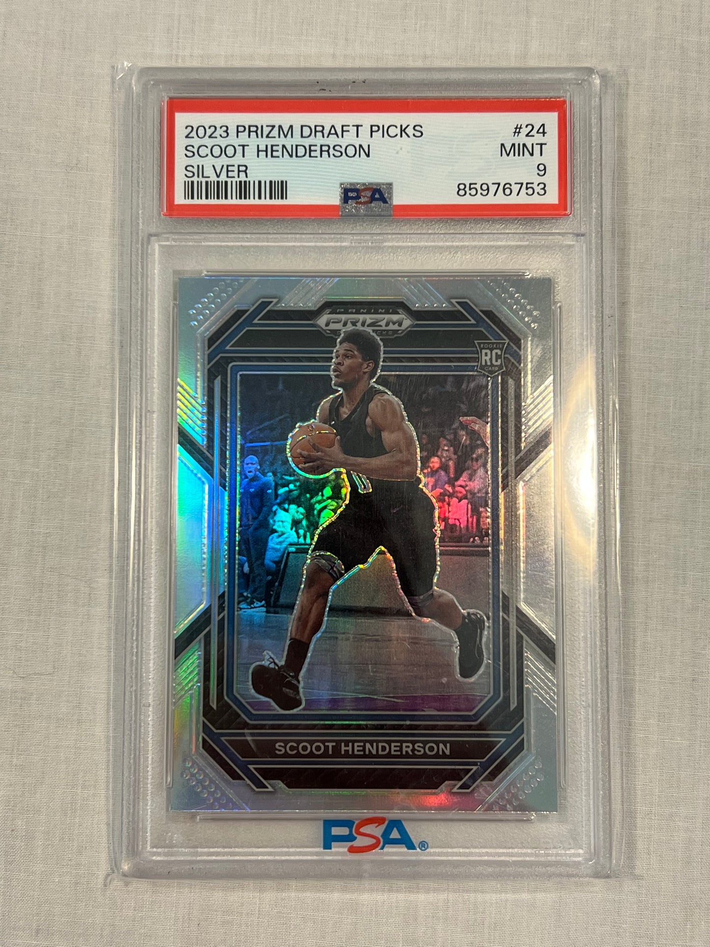 Scoot Henderson PSA 9 Rookie Silver Prizm Draft Picks