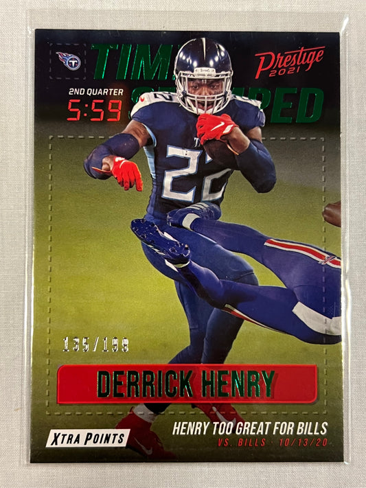 Derrick Henry Green Time Stamped /199