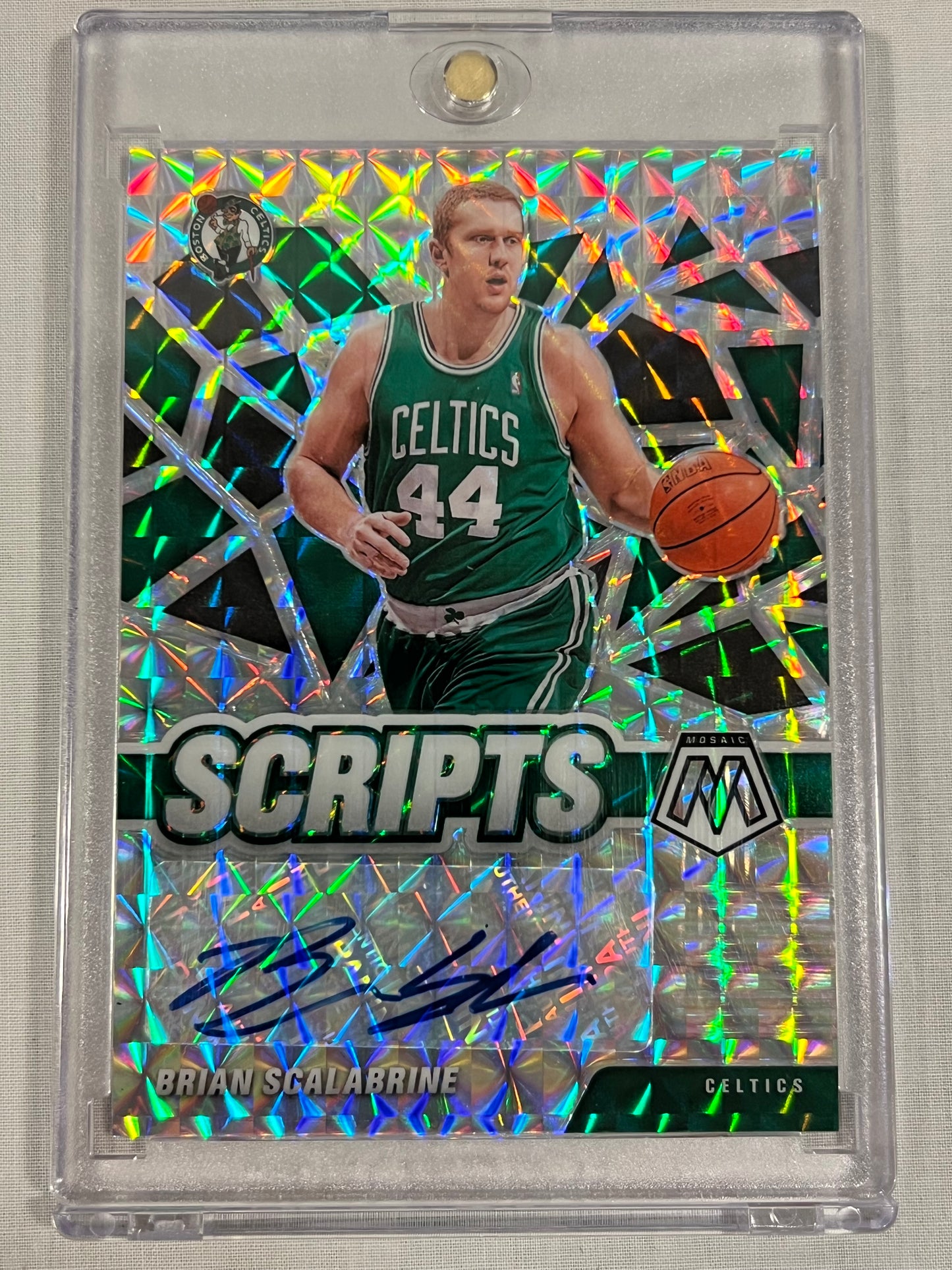 Brian Scalabrine Mosaic Scripts Auto