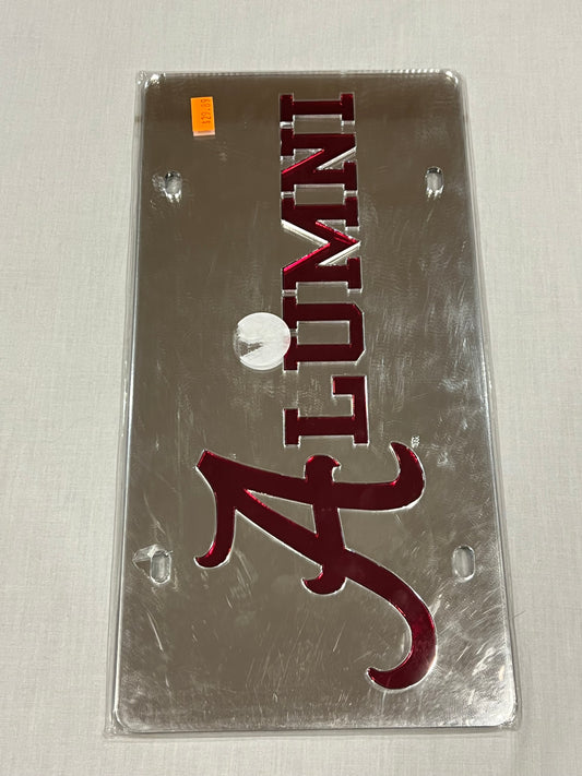 Alabama Silver Alumni Plate