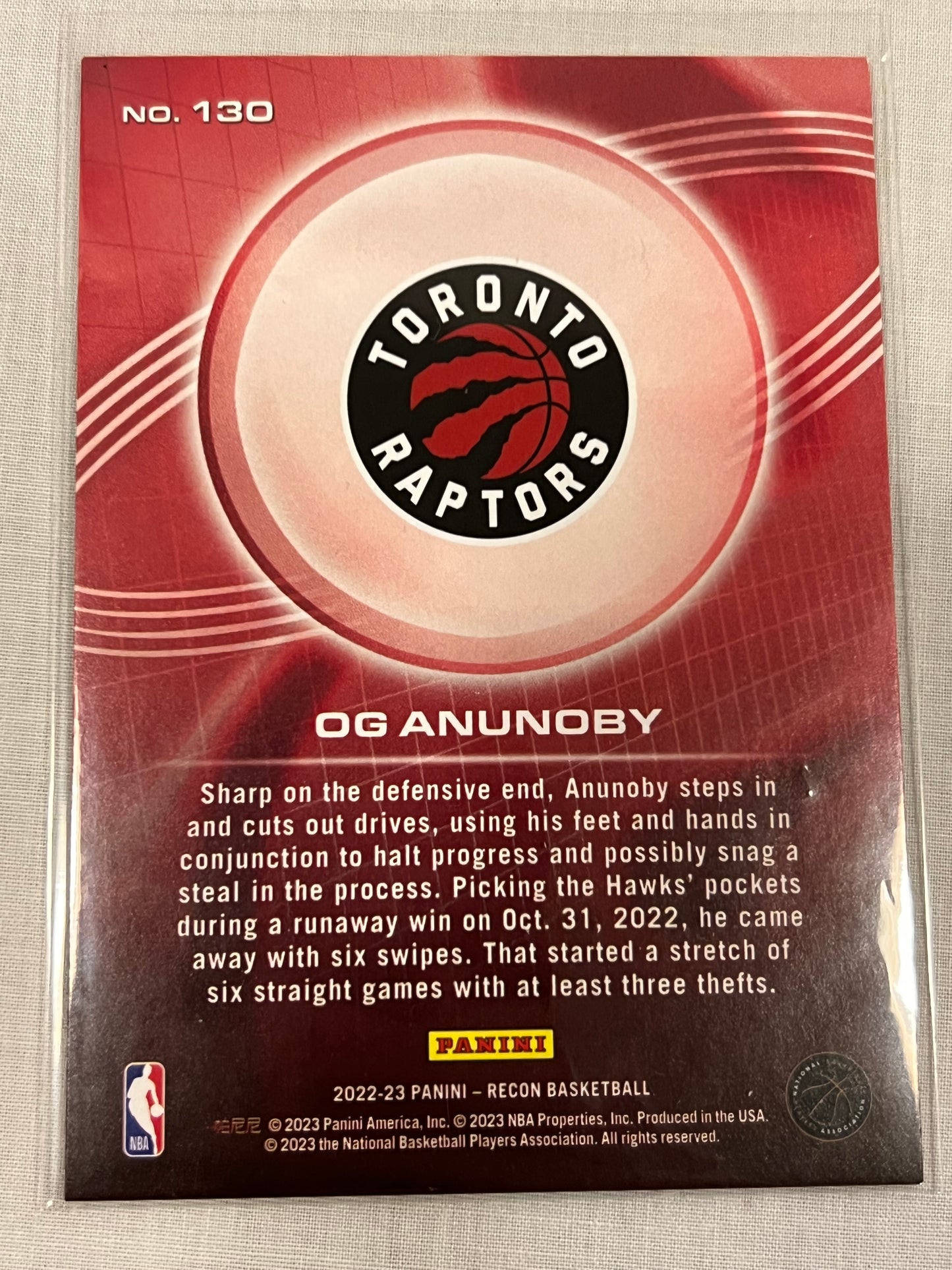 OG Anunoby Recon /99