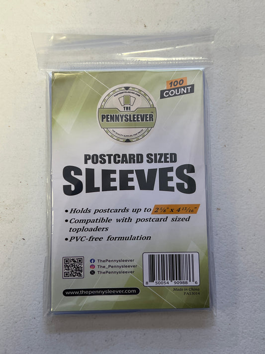 Postcard Sized Soft Sleeves