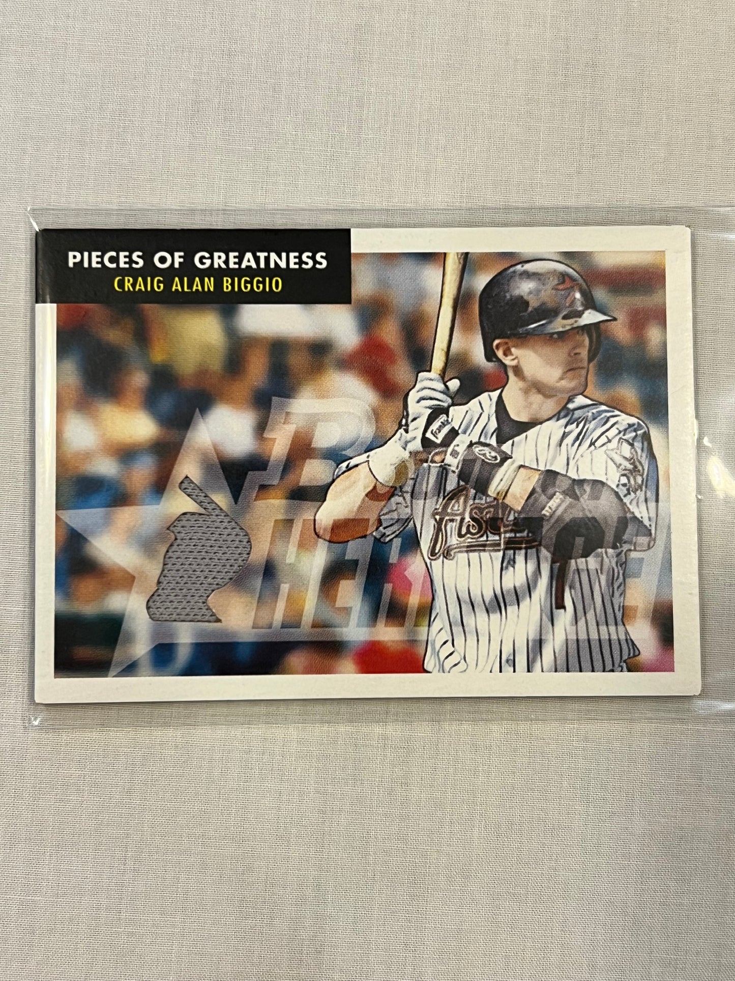 Craig Biggio Topps Heritage Patch