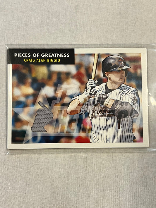 Craig Biggio Topps Heritage Patch