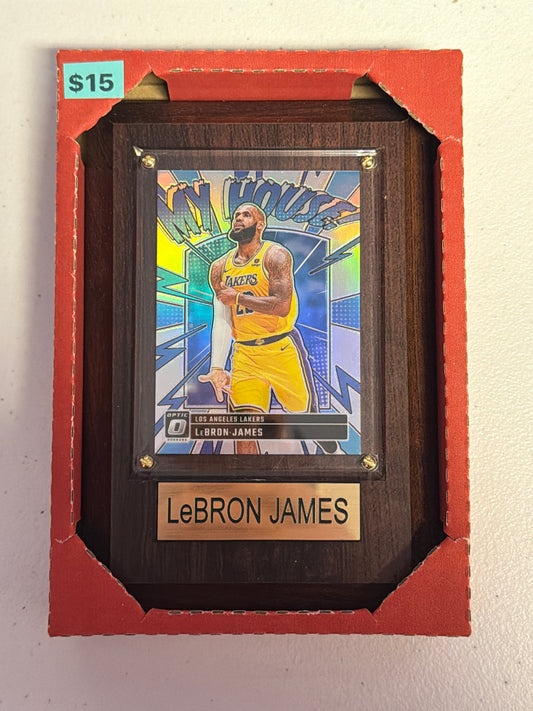 Lebron James Player Plaque
