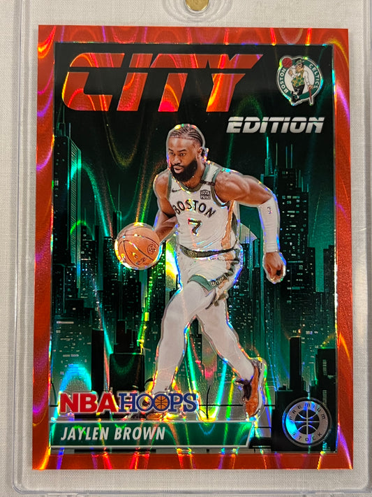 Jaylen Brown Red Premium Stock /199