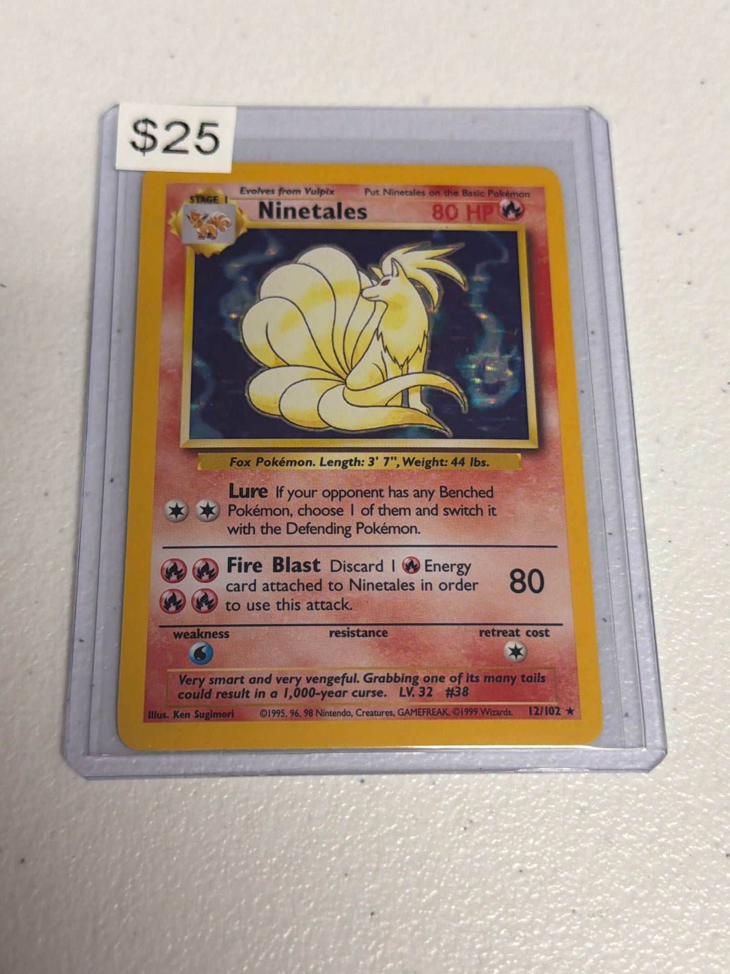 Ninetales 1996 Holo