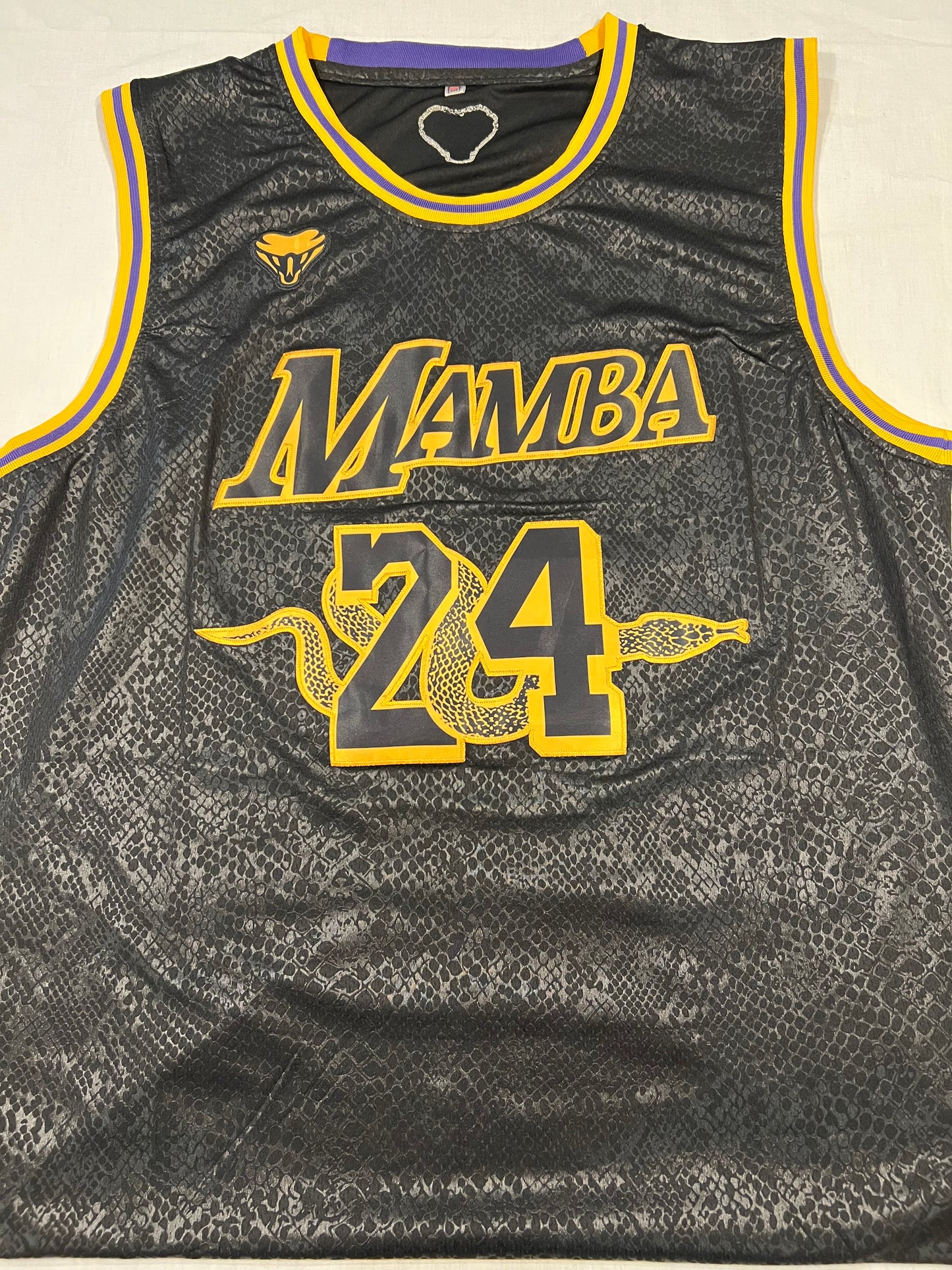 Kobe Bryant Custom Black Mamba 3X Jersey
