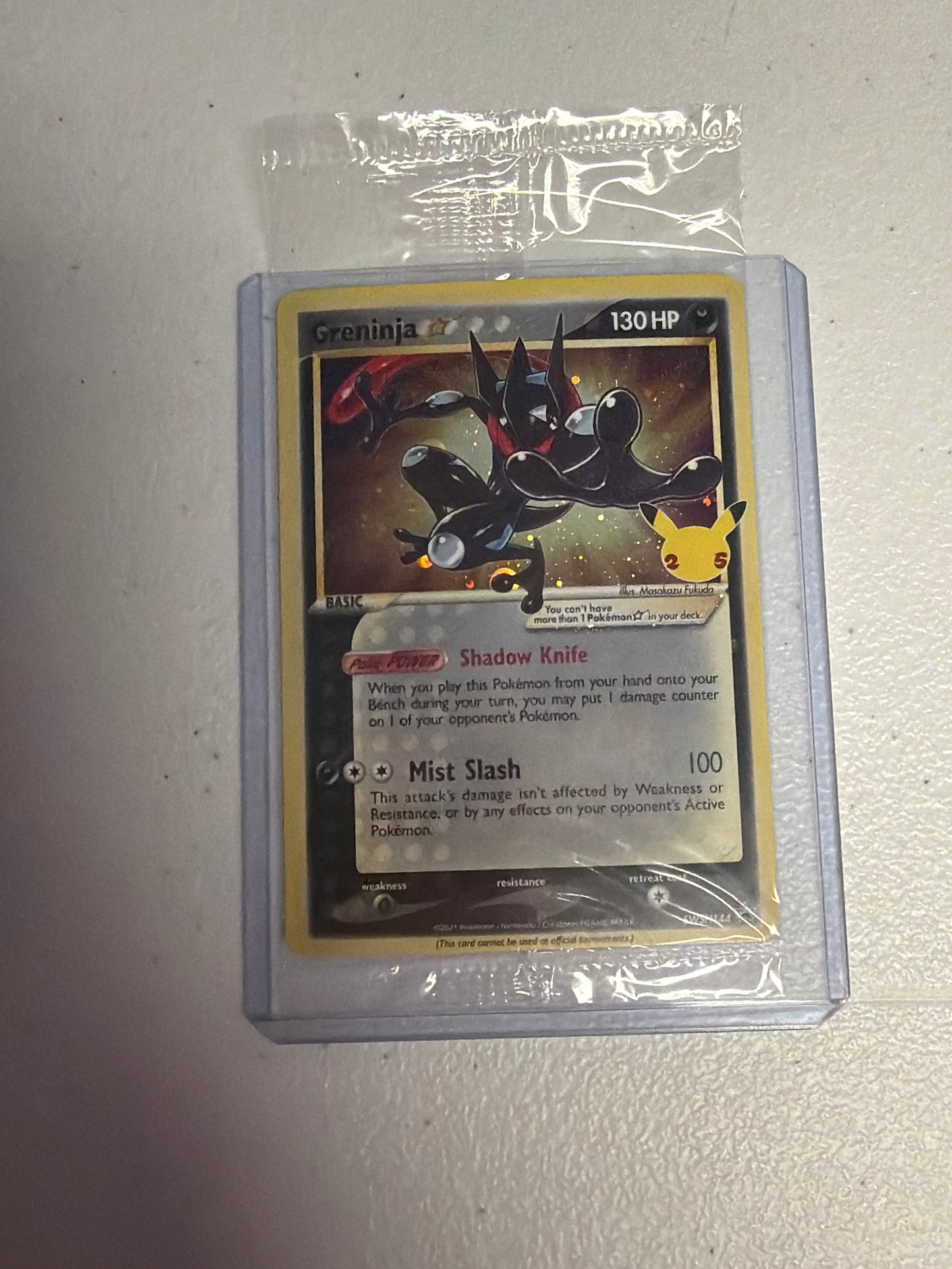 Grenjnja Gold Star 25th Sealed Promo