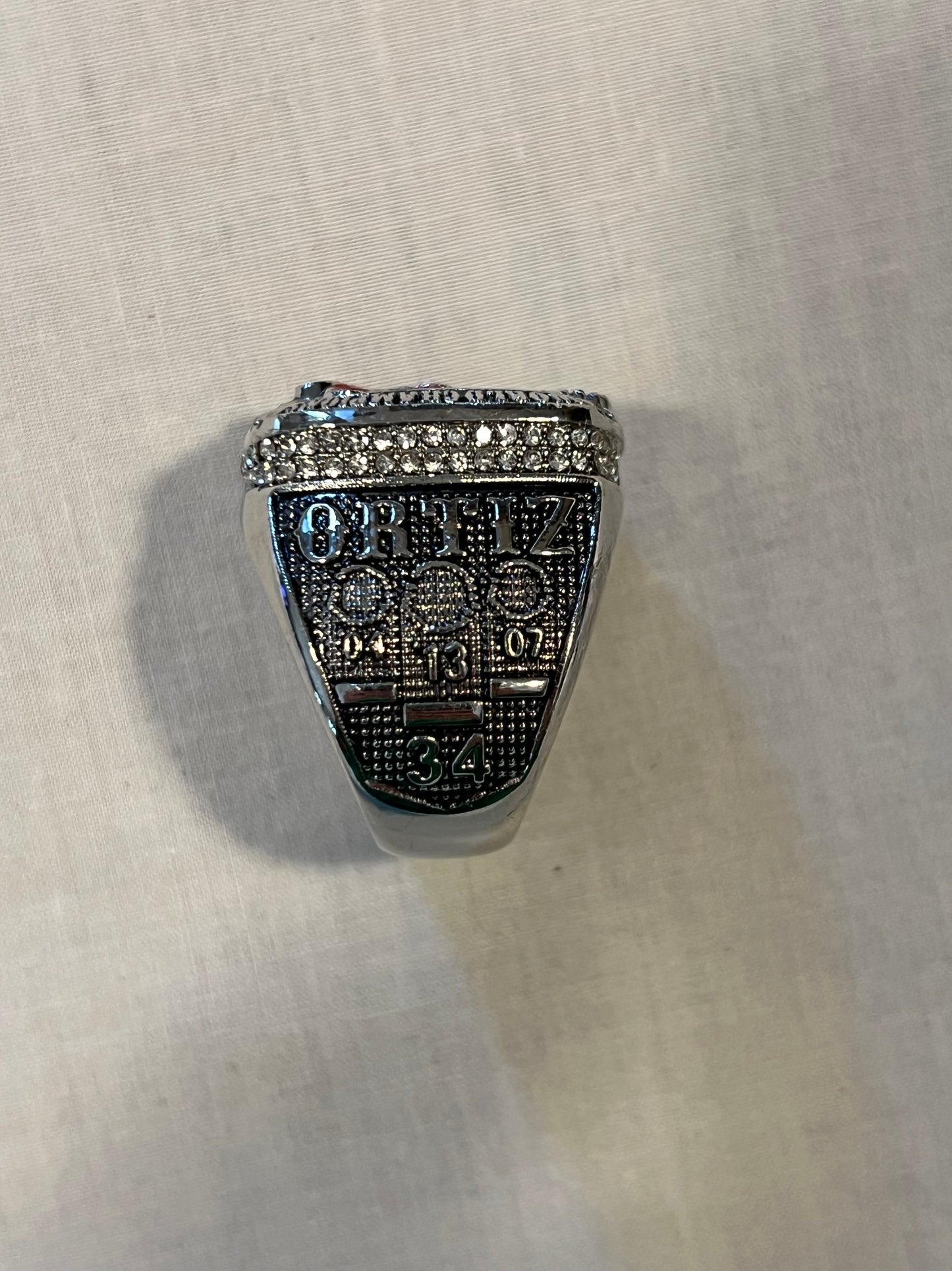 David Ortiz Red Sox 2013 World Series Champs Replica Ring