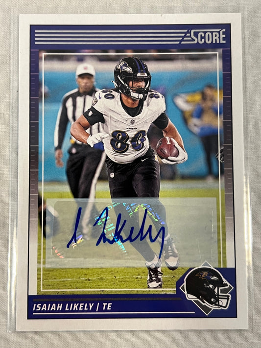 Isaiah Likely Auto