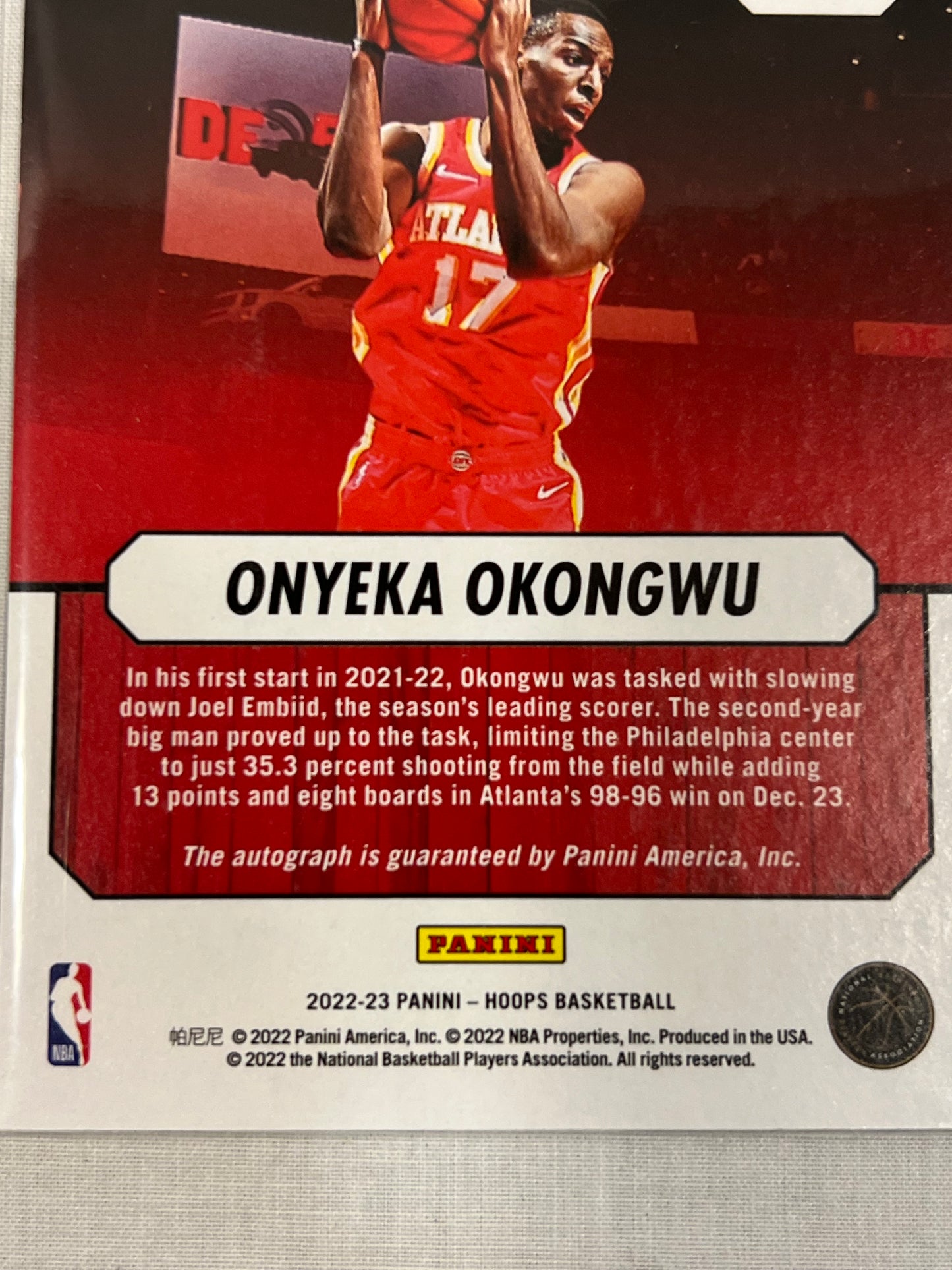 Onyeka Okongwu Great SIGnificance Auto