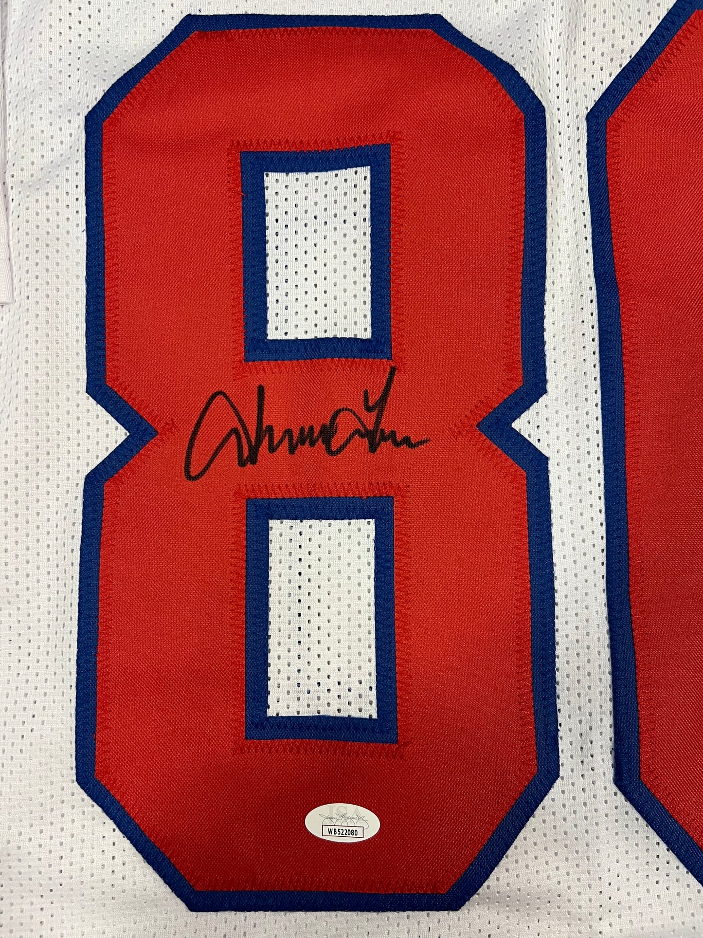 Irving Fryar signed Patritots Jersey