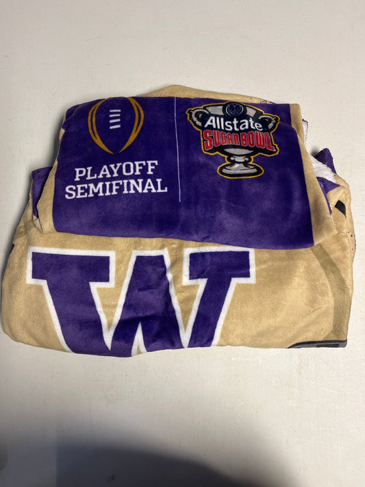 Washington Huskies Allstate Sugar Bowl Playoff Semifinal Blanket