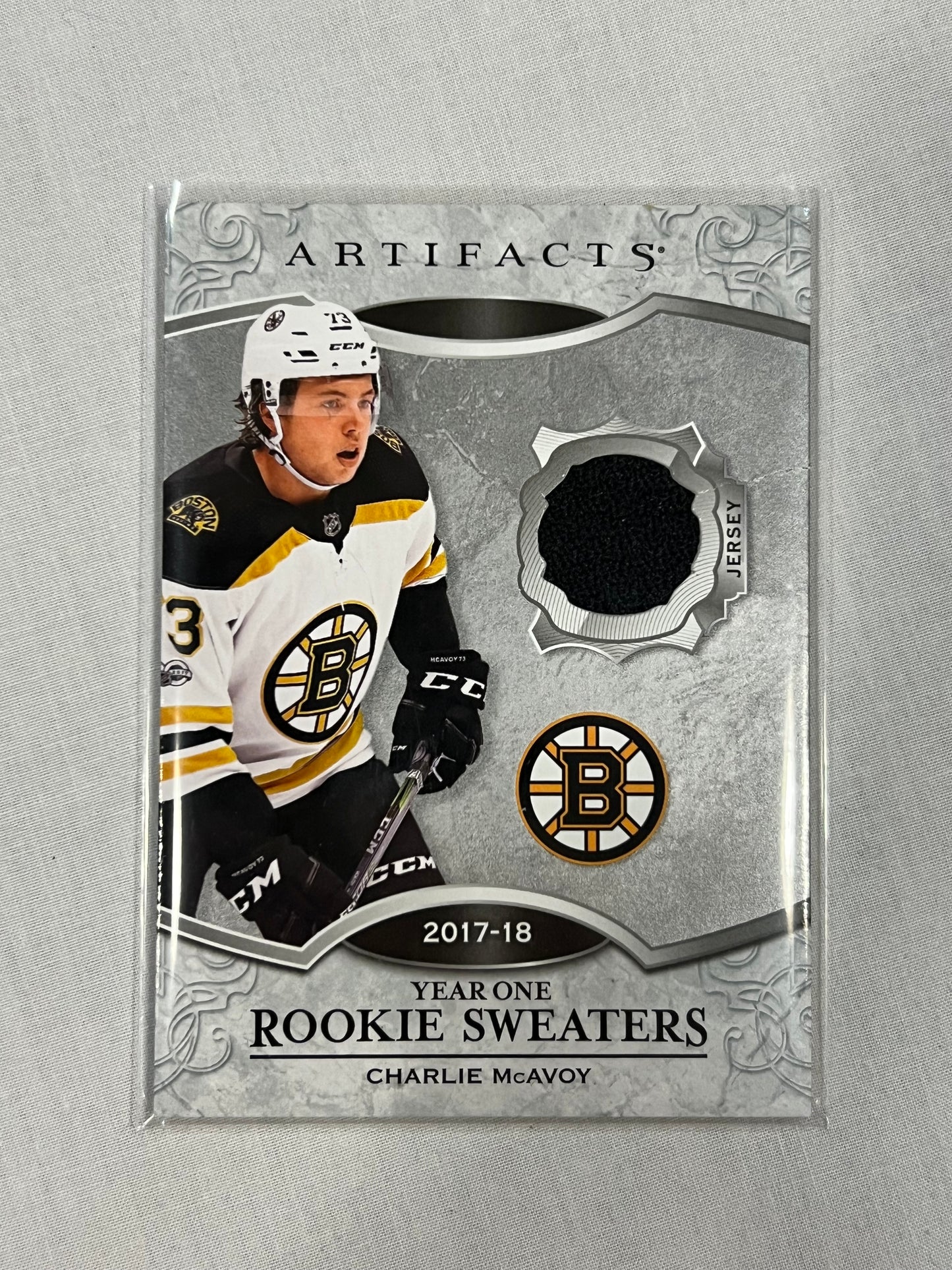 Charlie Mcavoy Year One Rookie Sweater Patch