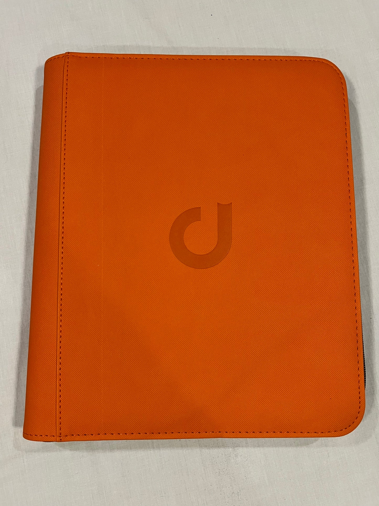 Orange Top Loader Binder