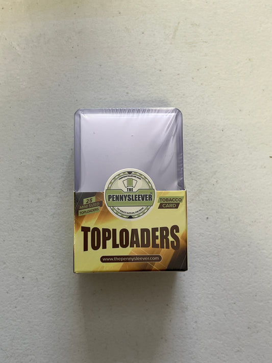Tobacco Card Toploaders